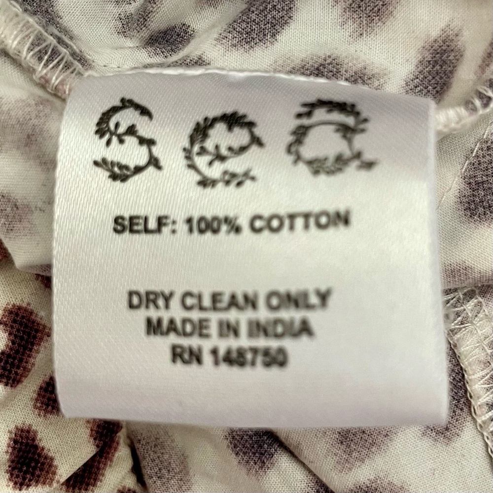 Sea New York Calla Cheetah Smocked V-Neck Jumpsuit Size 8 - Picture 15 of 15